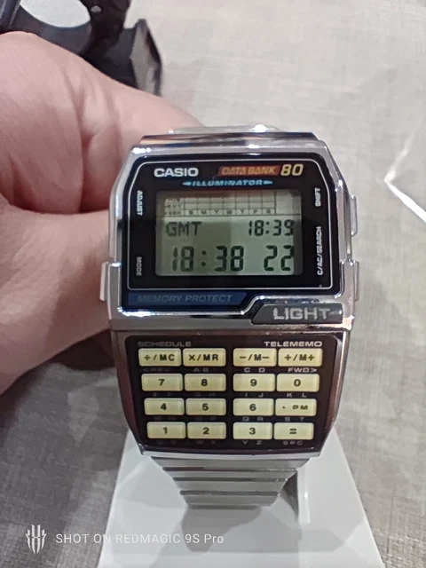 CASIO DBC 810. DATABANK 80. Collectors Watch. With Box. Mens Watch. 32.99 PicClick UK
