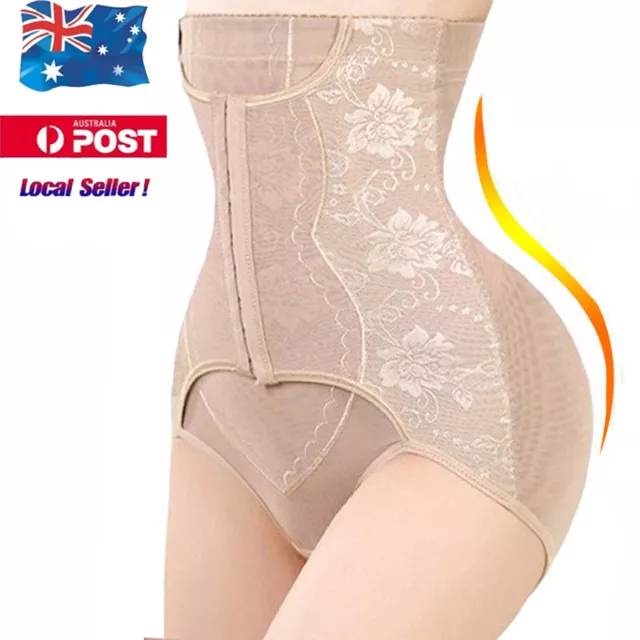 HIGH WAIST TRAINER Tummy Control Body Shaper Thong Slimming Shapewear  Underwears $28.79 - PicClick AU
