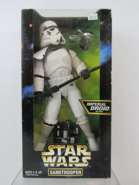 Star Wars Power of the Force 12" Sandtrooper w/ Imperial Droid 1997 (Pg131D)