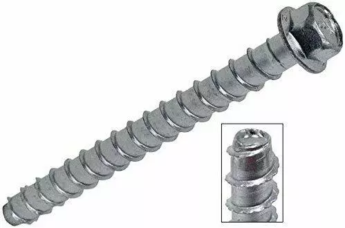 Simpson Strong-Tie THDB62500HMG 5/8x5 Titen Hd Mech Galv Mechanical Anchor 40 Pk