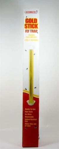 Catchmaster 24" Gold Stick Restaurant Fly Traps 24 Pk House Fly Fruit Fly Traps
