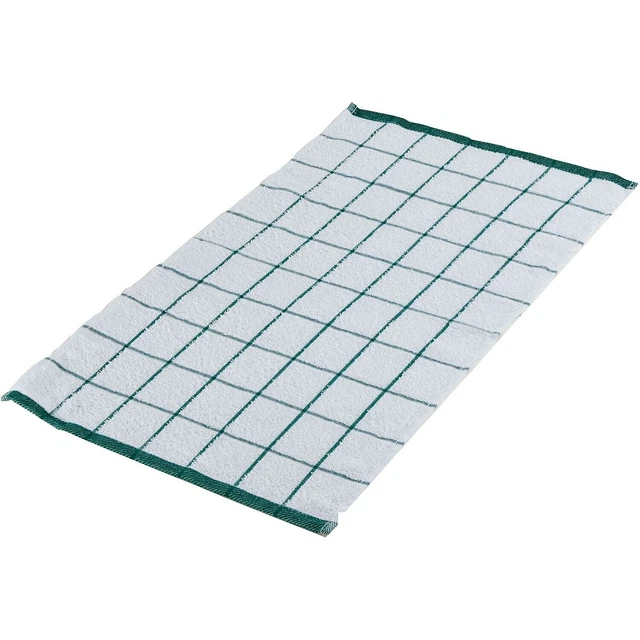 Monarch Brands Terry Kitchen Towel 25"" x 15"" Green 12/Pk (KT-GREEN)