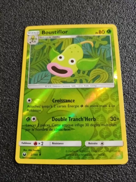 Brilliant Boustiflor 2 168 Backup Pokemon Card