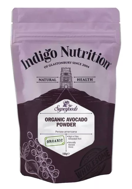 Organic Avocado Powder - 100g - Indigo Herbs