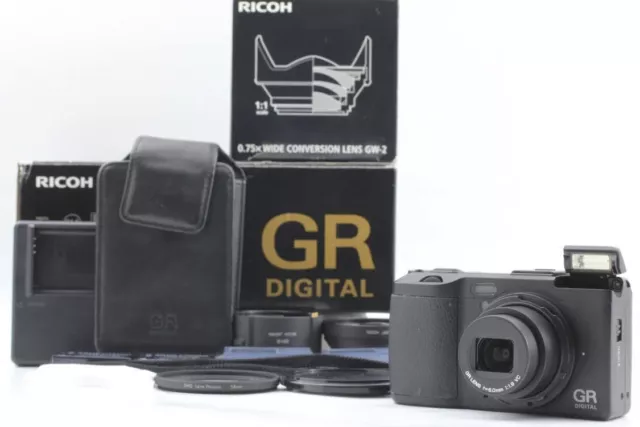 Ricoh GR GR IV 10.4MP Digital Camera - Black