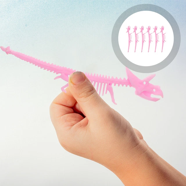 6 Pcs Fishbone Toys Kid Gifts Destress Gifts Wristband