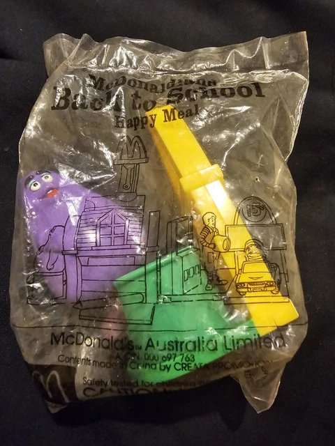MCDONALD'S HAPPY MEAL Toys 2000 Vintage McDonaldland “Back