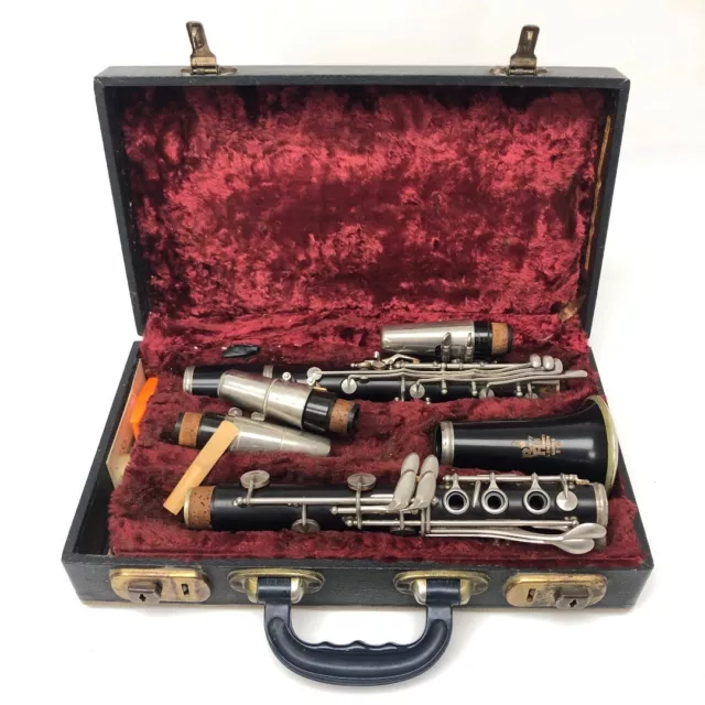Boosey & Hawkes Clarinet 215231 Series 2-20 Hard Case Wind Music Instrument -CP