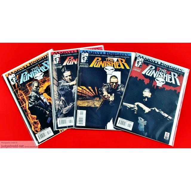 The Punisher # 3 4 5 6 Marvel Knights 4 Comic  Vol 4 2001 (Lot 2081 US