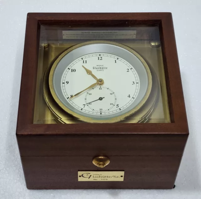 Selten Muhle Glashutte Quarz Marine Chronometer No.1173