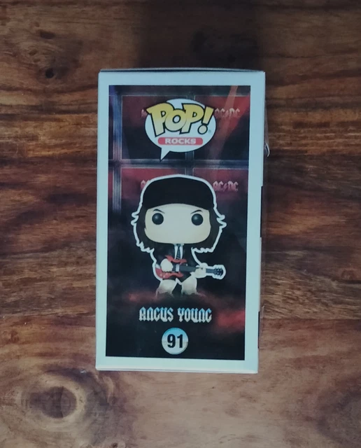 Funko POP! - ACDC - #91 Angus Young - OVP 4