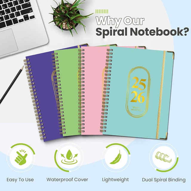 PLANNER NOTEBOOK 2025 Schedule Journal 2025 2026 18 Month Spiral Agenda Planner Notebook 2025 Schedule Journal 2025 2026 18 Month Spiral.webp