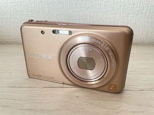 PANASONIC LUMIX DMC-FX80 Compact Digital Camera Pink 235