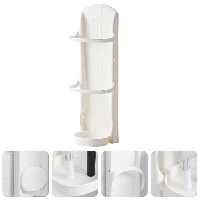 Organizador de pared paraguas soporte paraguas soportes de estantería cubo de paraguas