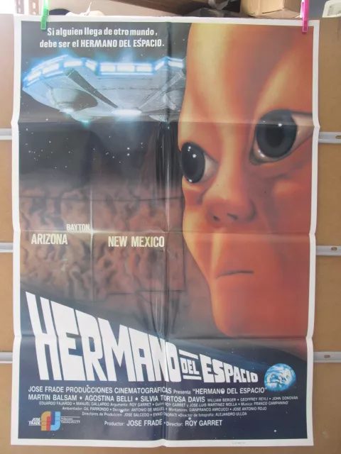 1964    Cartel Hermano Del Espacio De Ciencia Ficcion