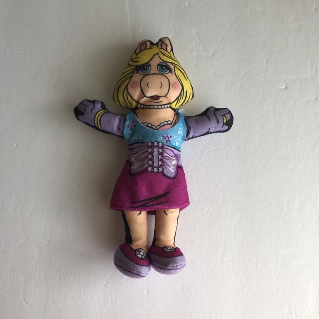 Vintage Miss Piggy Muppet promo plush doll 1998 Blockbuster Video premium