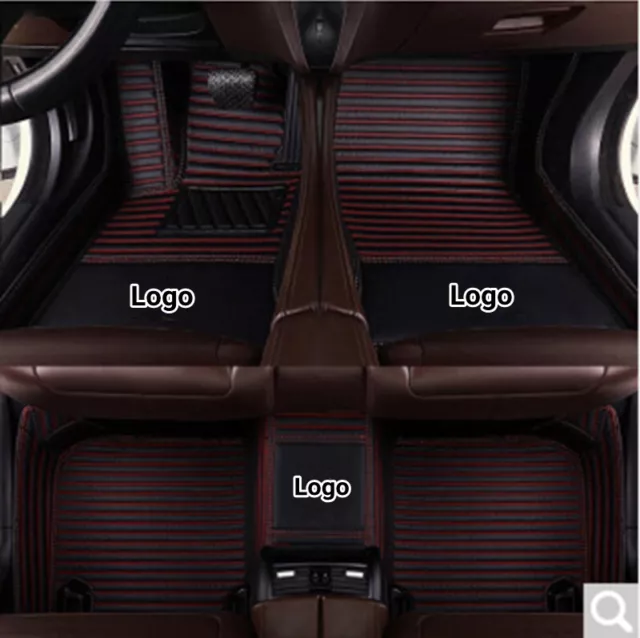 For Mercedes Benz A B C E S Rank Car floor mats trunk mat 1996-2023 Waterproof