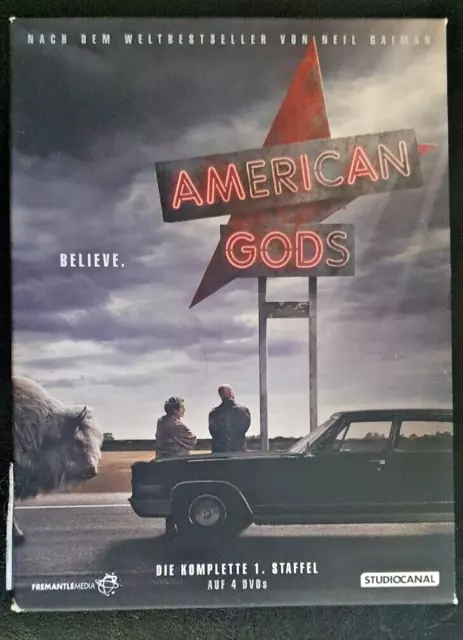American Gods - Staffel 1 [4 DVDs] von Guillermo Navarro,... | DVD |