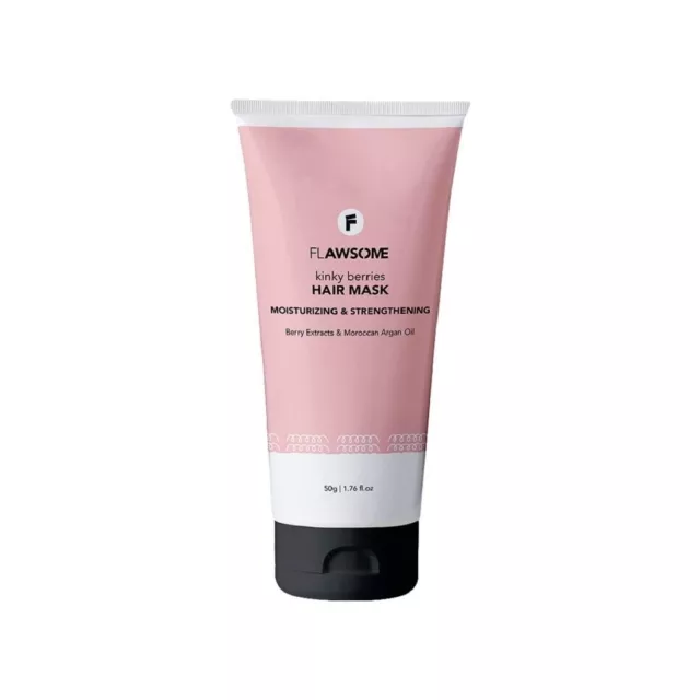 @Flawsome Kinky Berries Moisturizing & Strengthening Hair mask for womens 50g