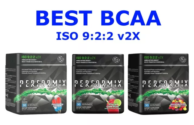 PERFORMIX Best BCAA (30 Servings) Muscle Recovery & ENERGY Matrix PICK A FLAVOR