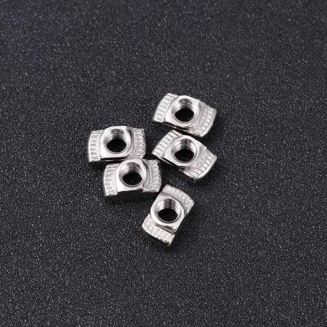 3030 4040 4545 Profilo di estrusione di alluminio M4 M5 M6 M8 Dado a molla elastico semicircolare Dado a sfera, M4 3030 4040 4545 Profilo di estrusione di alluminio M4 M5 M6 M8 Dado a molla elastico semicircolare Dado a sfera, M4
