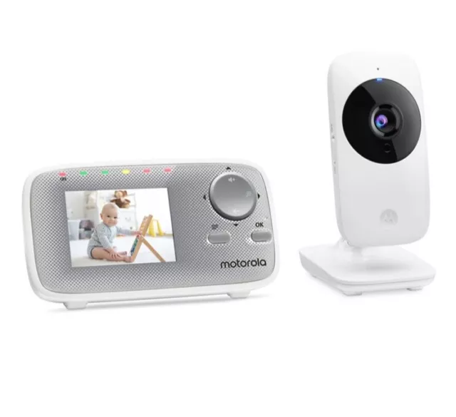 Motorola MBP29A 2,4" BABY VIDEO MONITOR Digital LCD Colour Display IR CAMERA VGC