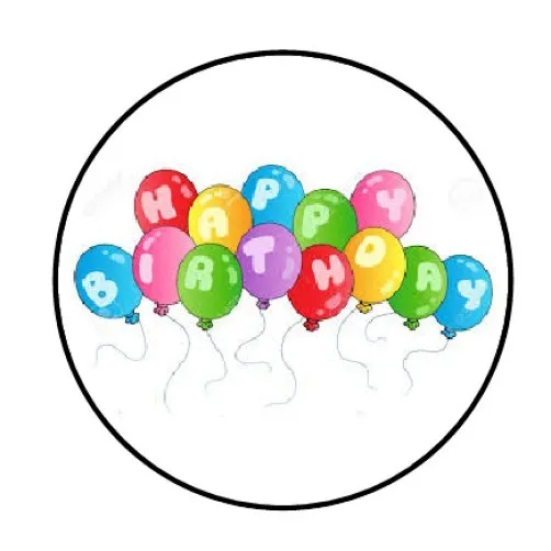 Five Balloons Set Multiple Colors for Birthday Party Supplies Event  Decorations