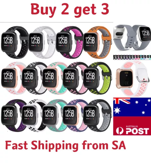 For Fitbit Versa 1 2 Lite  Replacement Band Silicone Strap Wristband Sports Band