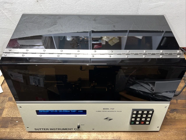 Sutter Instruments P-97 Flaming/Brown Micropipette Puller. Tested and sanitized