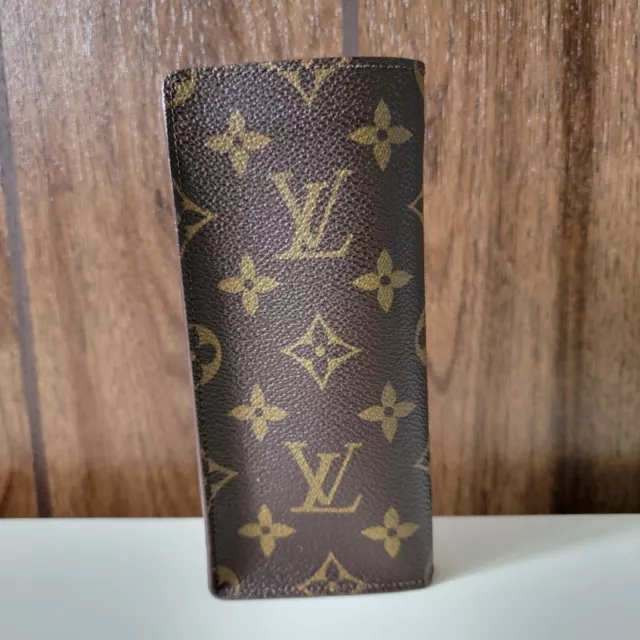 Auth LOUIS VUITTON Monogram Canvas Etui Lunette Eyeglasses Case Holder