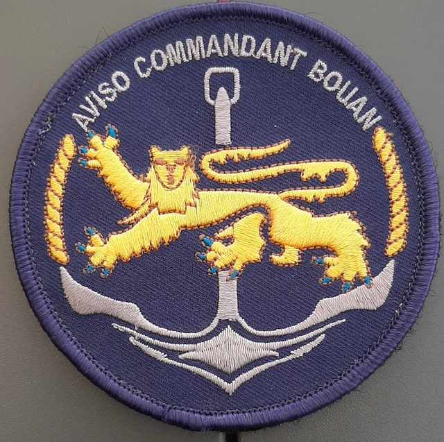 MARINE PHA MISTRAL (2024) Insigne tissu Patch ORIGINAL SCRATCH 90mm