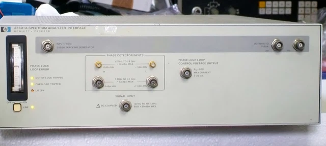 AGILENT HEWLETT PACKARD HP35601 INTERFACE part of HP3047 PHASE NOISE TEST SET