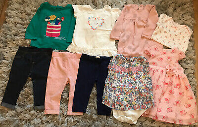 Beautiful Bundle Of Girls 6-9 Months Clothes, VGC Incl M&S Jasper Conran