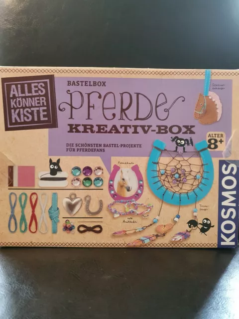 Pferde Kreativ-Box Bastelbox Kosmos Alles-Könner-Kiste