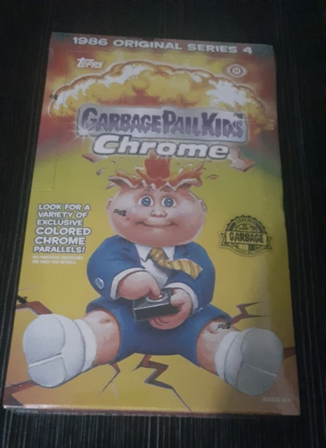 2022 Topps Chrome Garbage Pail Kids Chrome sealed hobby box - 1986 series 4