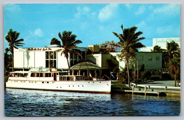 Postcard Creighton's Restaurant Fort Lauderdale Florida FL VTG c1970 E17