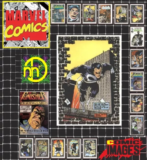 1988 Marvel Comic Images Punisher Cards - Pick Choose a Card