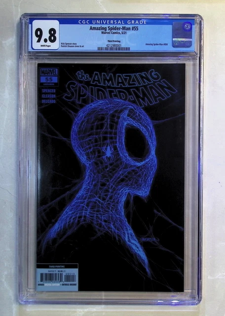 Amazing Spider-Man #55 (2020 Marvel) 3rd Print Patrick Gleason Cover CGC 9.8
