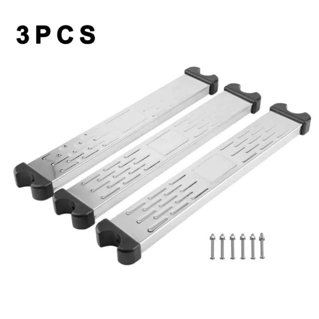 Stainless Steel Swimming Pool Pedal Replacement Ladder Rung Steps Anti Slip 1-3p
