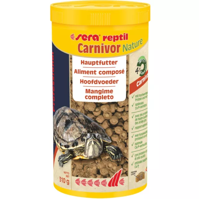 1 Liter sera reptil Professional Carnivor - Fleisch fressende Reptilien 1000 ml