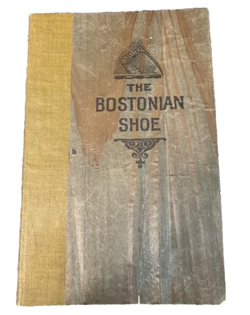 1908 The Bostonian Shoe Catalog Brochure Shopping 1900s Boot Hardcover Boston MA