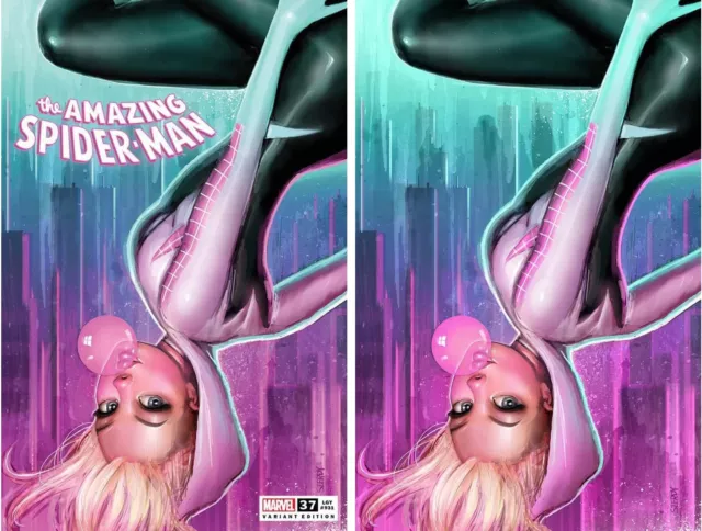 Amazing Spider-Man #37 (Nathan Szerdy Exclusive Trade/Virgin Variant Set)
