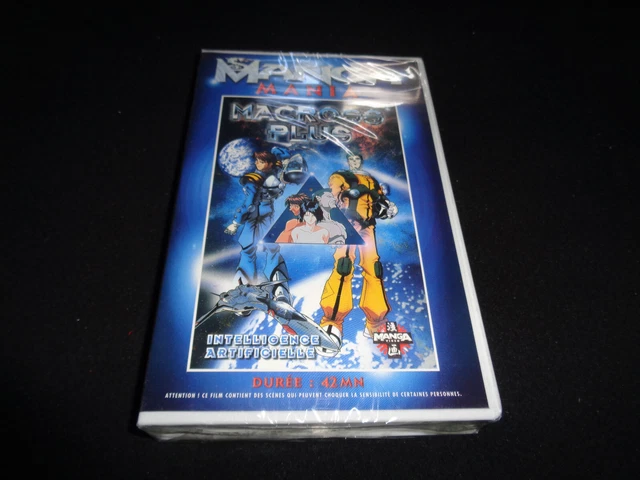 K7 VHS MANGA Mania Macross Plus Intelligence Artificielle / Neuf Scelle