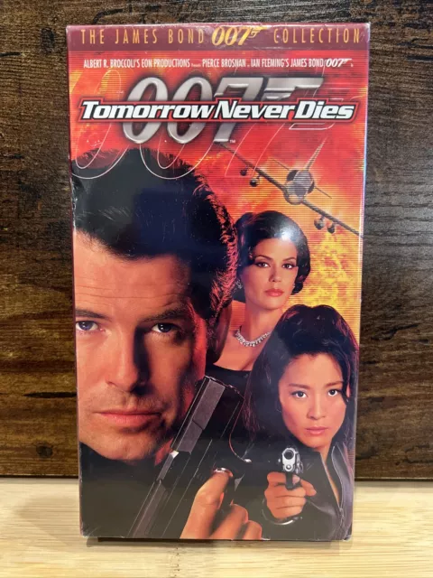 TOMORROW NEVER DIES (VHS, 1999, James Bond 007 Collection) $4.00 - PicClick