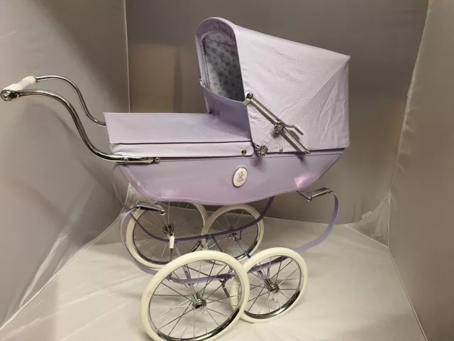 SILVER CROSS SNOW Princess Dolls Pram Display marks 350.00
