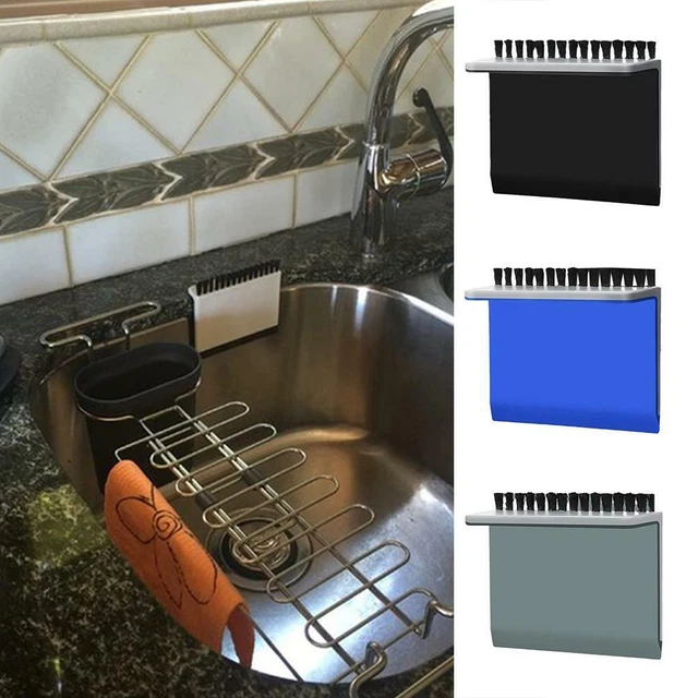 2-in-1 Multipurpose Kitchen Sink Squeegee Cleaner and Countertop Brush4