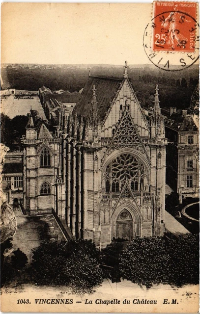CPA Vincennes La Chapelle du Chateau (1346902)