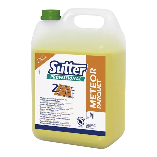 Meteor Parquet Emulsion Autobrigt Non-Slip for Parquet Reg. Ul 5 KG