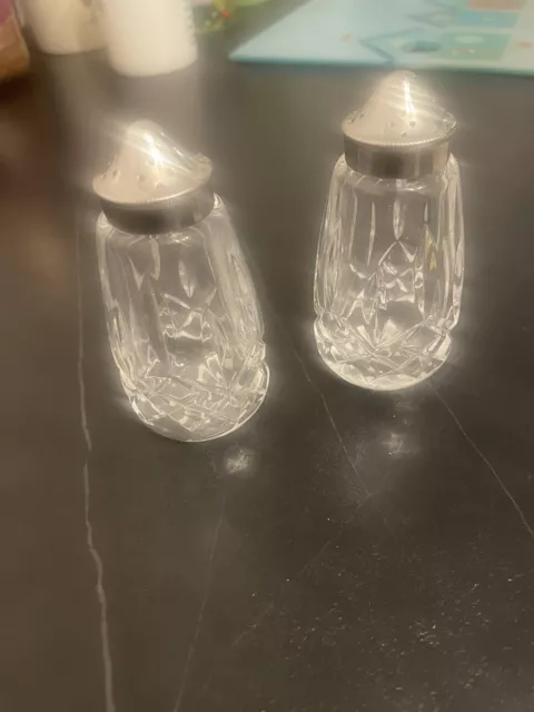 Waterford Crystal Salt pepper Set