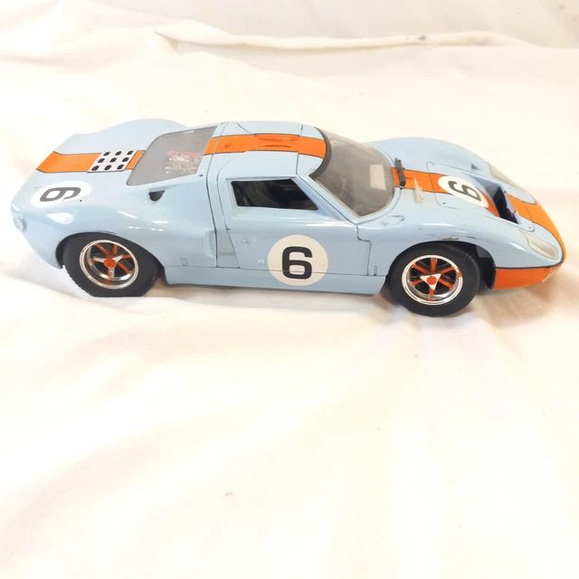 Jouef Evolution 69 Ford GT40 Le Mans #6 1:18 Die Cast Race Car Junkyard Parts